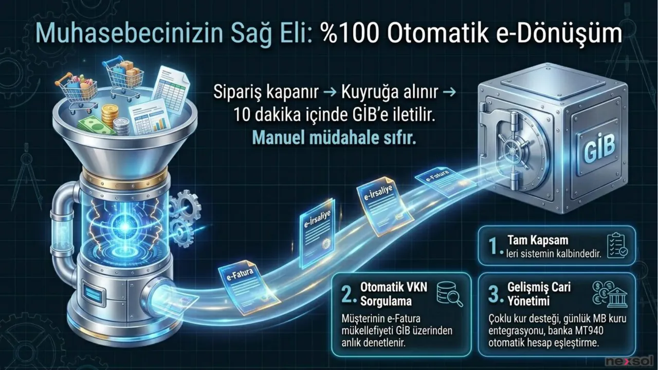 NVelox — Otomatik e-Dönüşüm