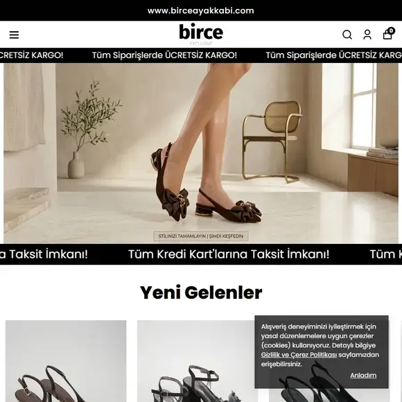 Birce Ayakkabı ekran görüntüsü