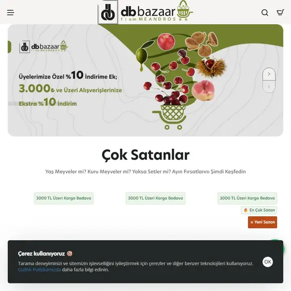 DB Bazaar ekran görüntüsü
