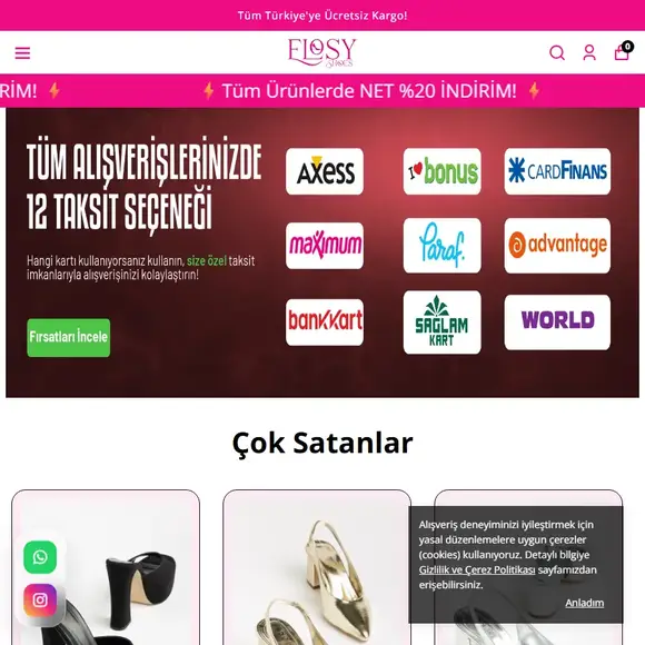 Elosy ekran görüntüsü
